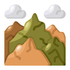 Minimalist Moustaches Flat Icon Vector Design and Illustration Template for Creative Projects vector design and illustration template