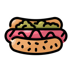 Minimalist House Filled Outline Vector Design and Illustration Template for Creative Projects vector design and illustration template