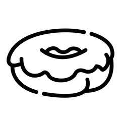 donut Line Icon