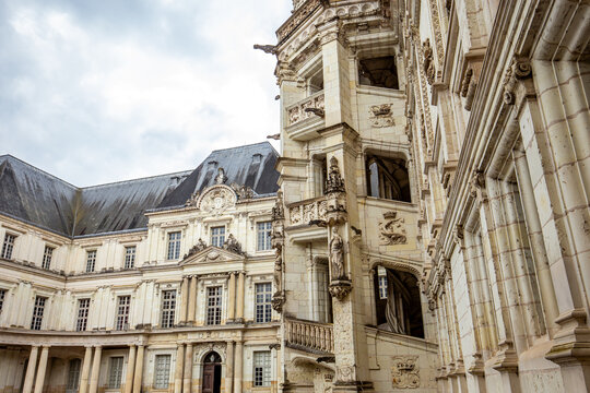 Castle of Blois, Loire valley, France, exteriors