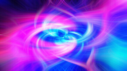 glow effect rainbow ray pulsation, light wave spectral colors, Spectacular texture with chaotic waves, Plasma glow effect, Trendy minimalistic image for postcards, posters, banners and brochures.