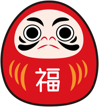 recommend clip art: daruma icon