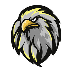 Eagle Mascot Logo Illustration