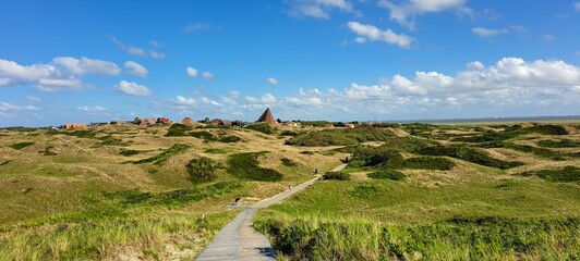 Dune in Spiekeroog Island 
