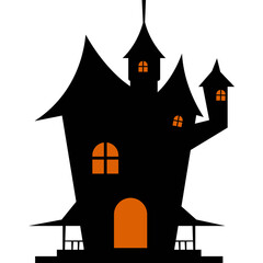 Obraz na płótnie Canvas Halloween Castle