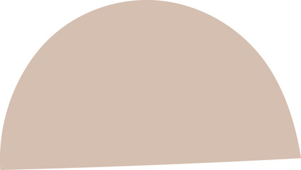 Abstract hand drawn organic shape