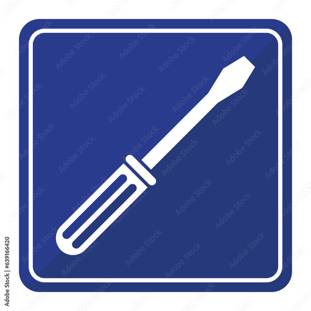 Wall mural Workshop Equipment Icon