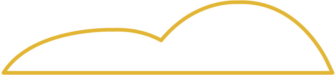 Japanese Cloud Line Pattern Icon