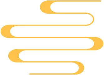 Chinese abstract Cloud outline icon