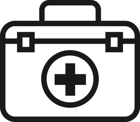 Medical Icon Line Isolated Element