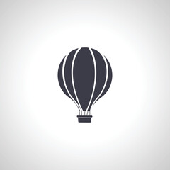 Naklejka premium hot air balloon isolated icon