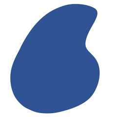 Dark Blue Abstract Shape illustration Abstract Element