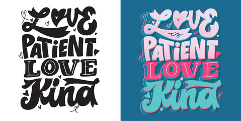 Naklejka premium Cute motivation hand drawn doodle lettering postcard. Lettering for print, t-shirt design, tee design, mug pring, bag label