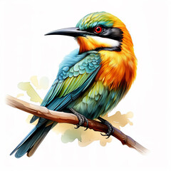 Colourful Bird Illustration
