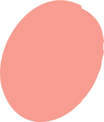 Abstract hand drawn organic shape