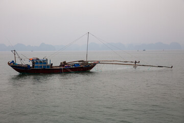 Vietnamese fishing boat