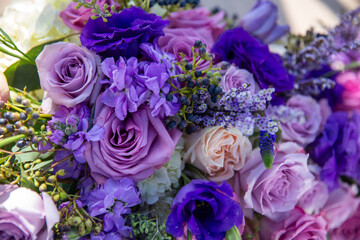 Purple Wedding Flowers