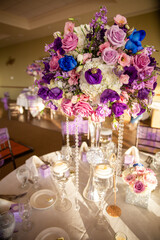 Wedding venue centerpiece