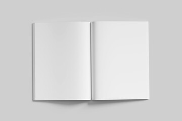 Blank A4 Magazine Mockup