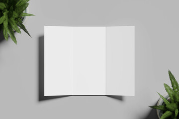 Trifold Brochure Mockup