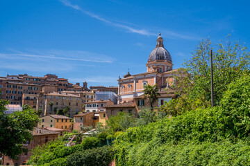 Fototapeta na wymiar Siena City view in Italy