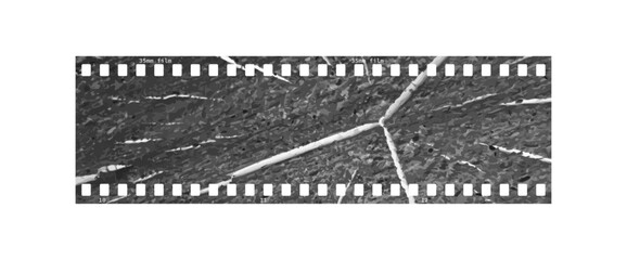 Vintage style 35mm film strip retro vintage vector design on white background. Retro film reel symbol illustration to use in photography, television, cinema, photo frame.
