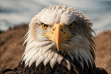 Fototapeta premium portrait of a eagle