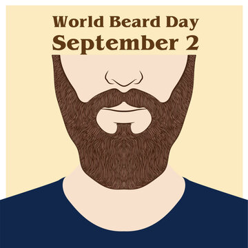 Vectro design world beard day september 2
