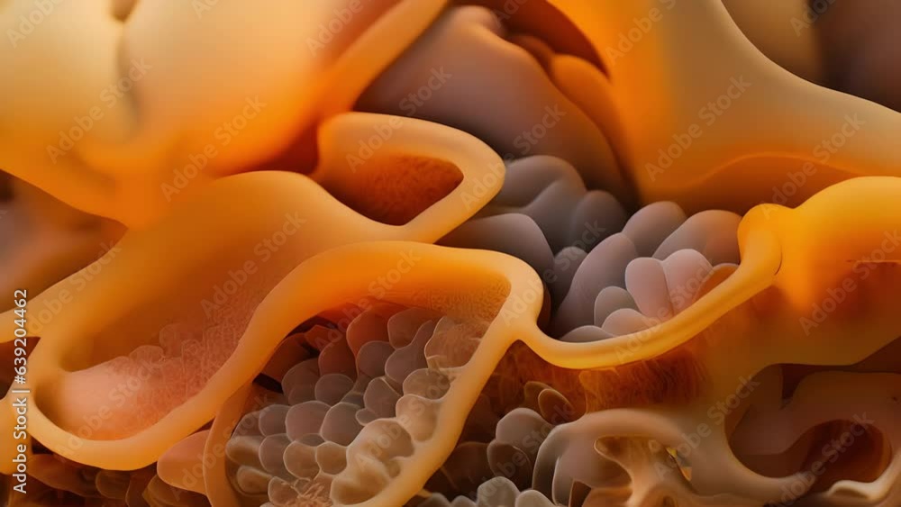Poster on a microscopic level the glands have a relatively transparent appearance with a fine textural patt