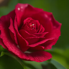 satin ruby rose