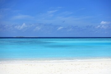 Fototapeta na wymiar Paradise Island: Kihaa in the Maldives