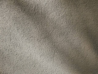 Cement plastered wall with deep abstract shadows on it. Beige background, concrete grunge texture. - 639206858