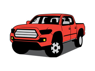 car offroad venicle vector illustration