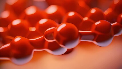 is an upclose macro photo of the active site of an enzyme molecule. Here the bonds between atoms are in full view giving the enzyme its three dimensional structure.