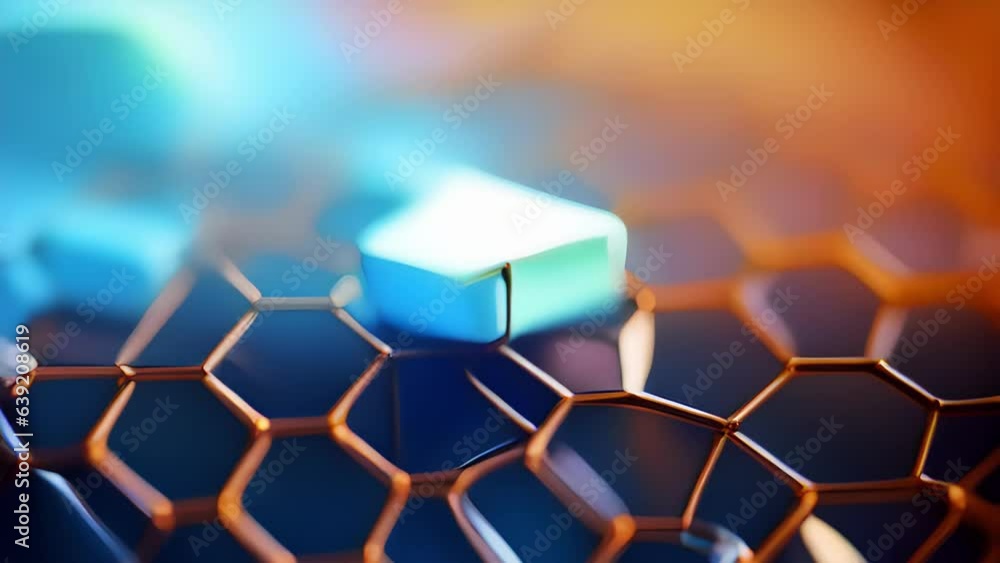 Poster under a microscope a fine honeycomblike pattern of phospholipids and proteins creates a dynamic semi