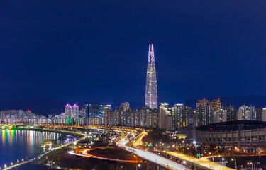 view of the city seoul south korea