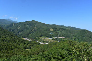 Fototapeta na wymiar 羅臼町の風景