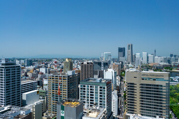 Fototapeta na wymiar 横浜マリンタワーからの眺望