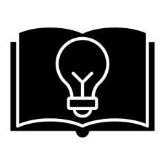 Book Innovation Glyph Icon