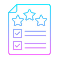 Good Test Gradient Icon