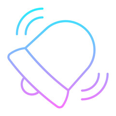 School Bell Gradient Icon