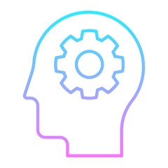 Human Knowledge Gradient Icon