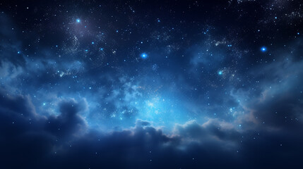 Obraz na płótnie Canvas background with nebula and stars, environment map.