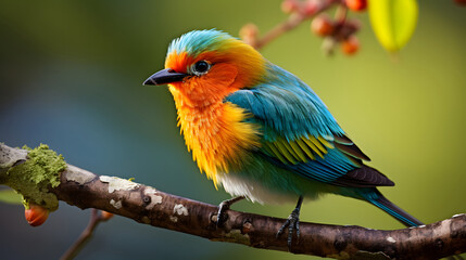 Obraz premium colorful bird. 
