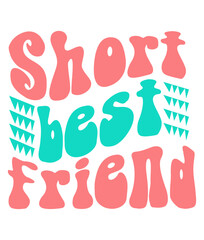 Best Friend vector,Elements and Craft Design.