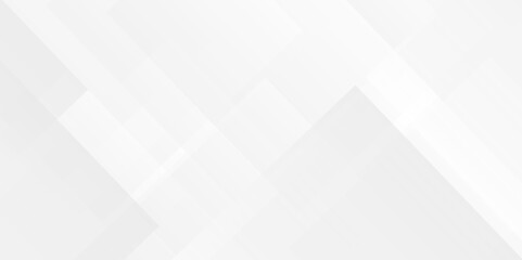 Fototapeta premium Modern abstract background with lines White technology square shape background with diamond and triangle shapes layered in modern abstract pattern design and geometric triangle.