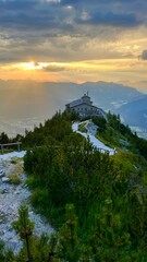 Sunset in Berchtesgaden Alps, Germany