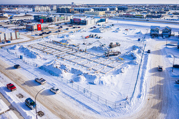 Kensington neighbourhood Aerial in Saskatoon