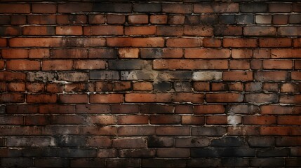 brick wall natural color background