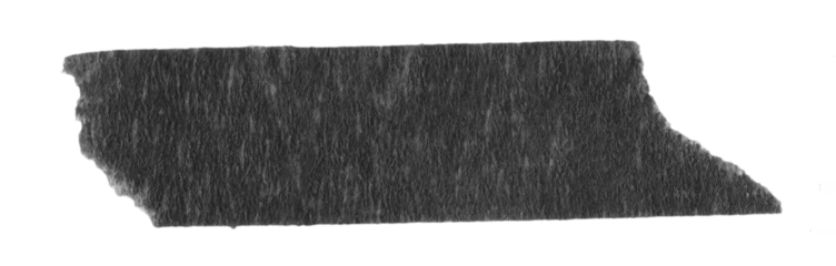 black sticker paper tape washi tape high quality isolated	
